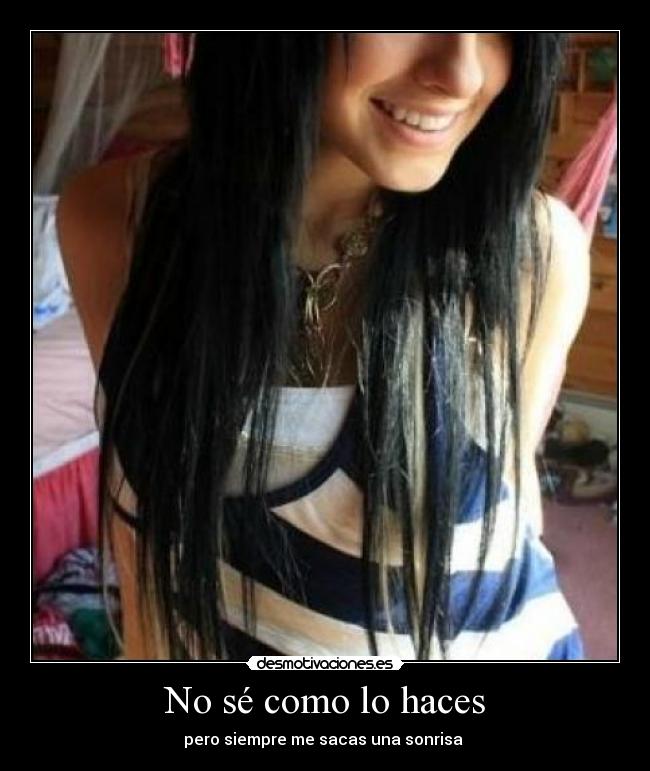 No sé como lo haces - 