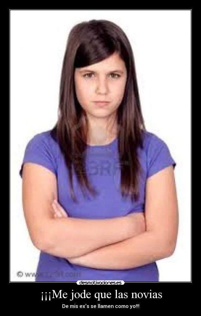 ¡¡¡Me jode que las novias -