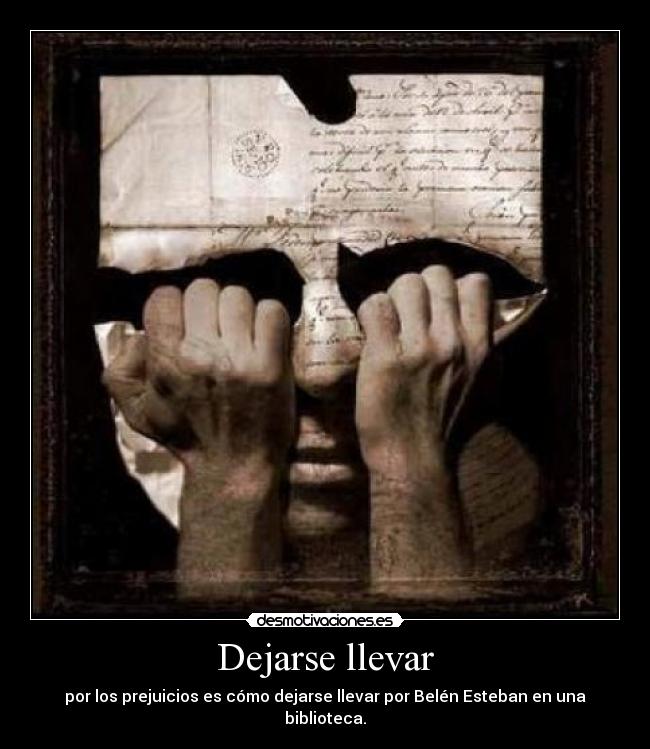 Dejarse llevar -