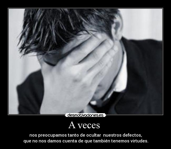A veces -