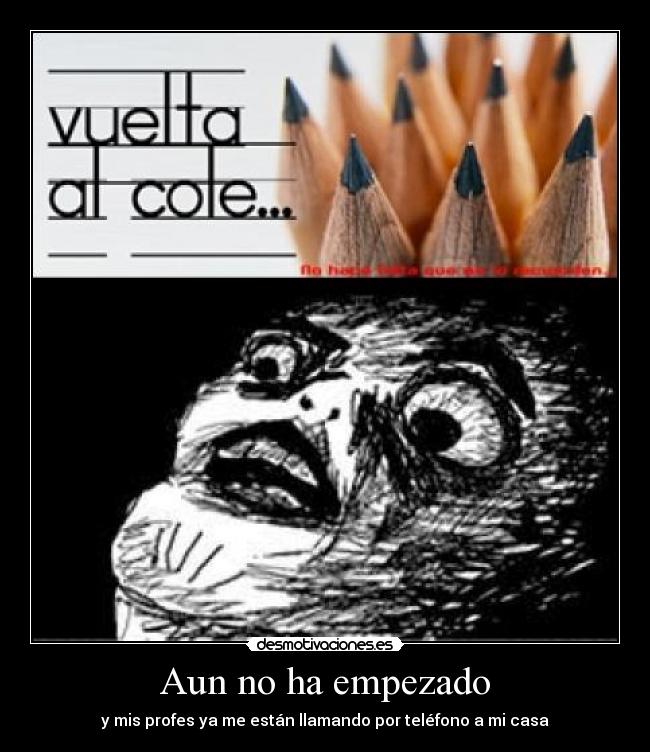 Aun no ha empezado -