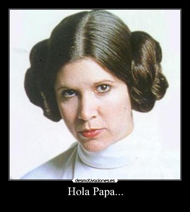 carteles princesa leia clanvirus papa pitufo desmotivaciones