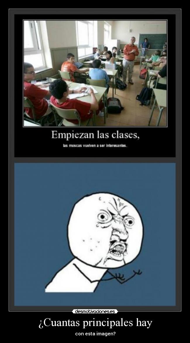¿Cuantas principales hay - 