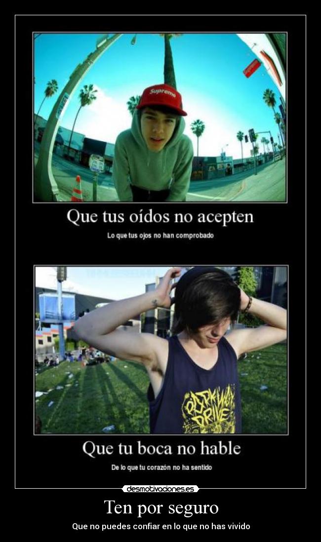 Ten por seguro -