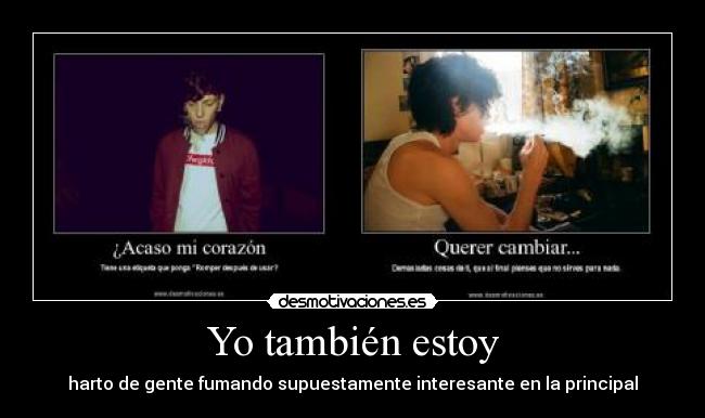 Yo también estoy -