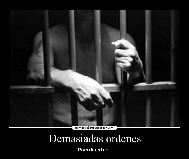 Demasiadas ordenes - 