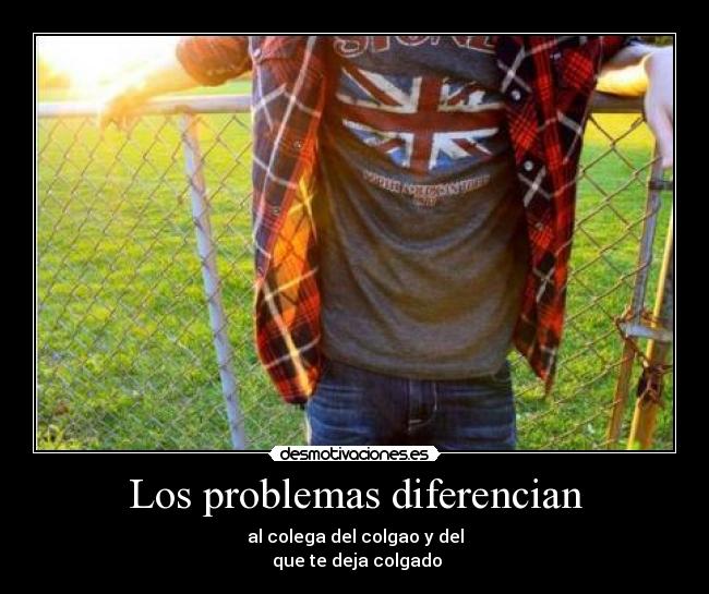 Los problemas diferencian - 