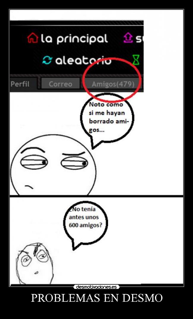 PROBLEMAS EN DESMO - 