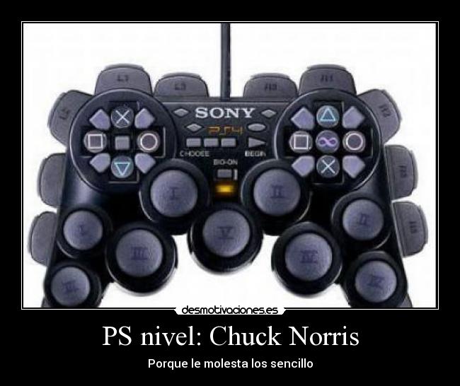 PS nivel: Chuck Norris -