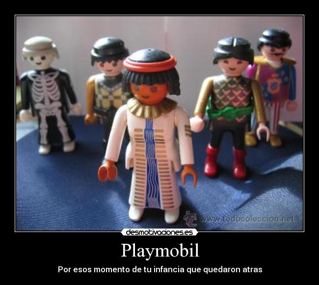 Playmobil - Por esos momento de tu infancia que quedaron atras