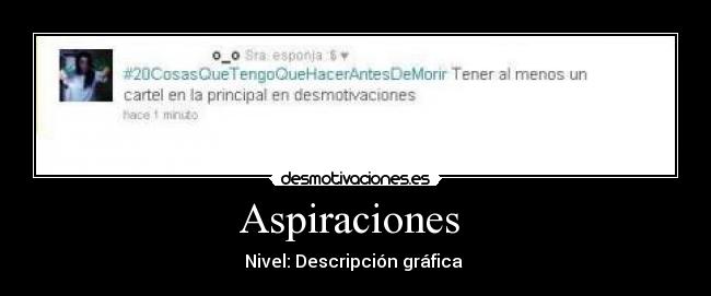 Aspiraciones -