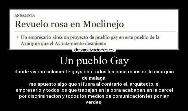 carteles claro son maricones les dejamos bla bla desmotivaciones