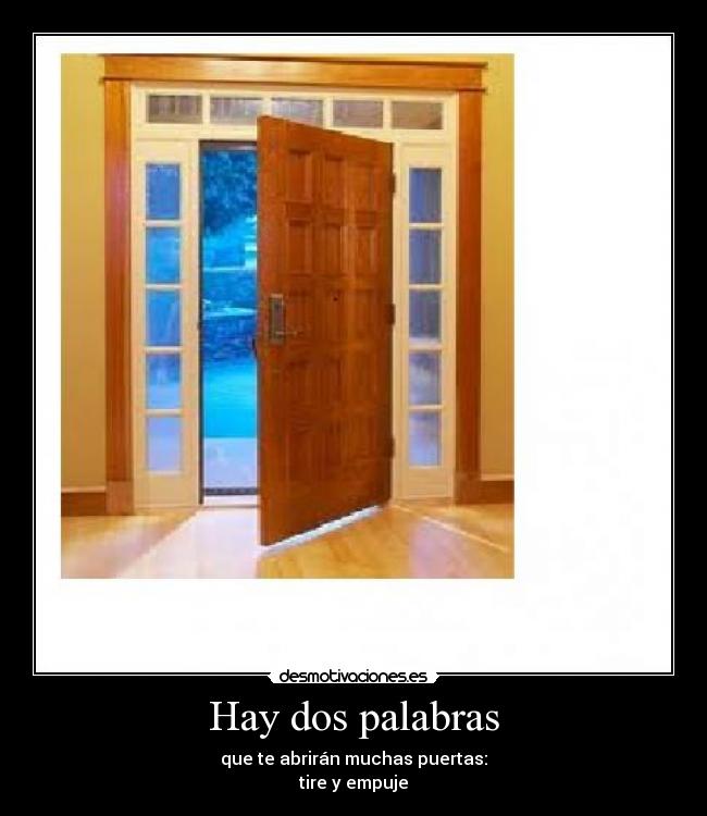 Hay dos palabras - 