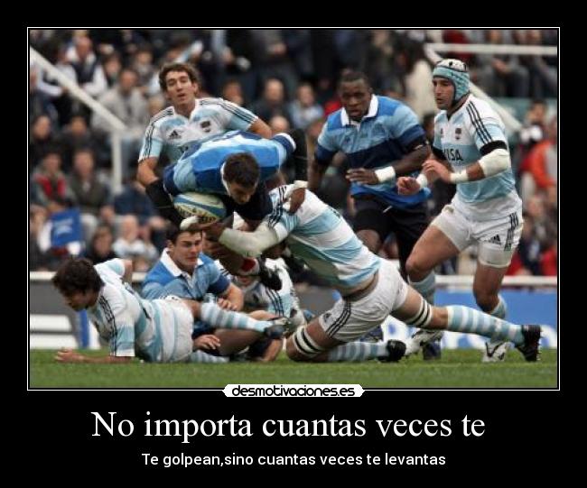 No importa cuantas veces te  - 