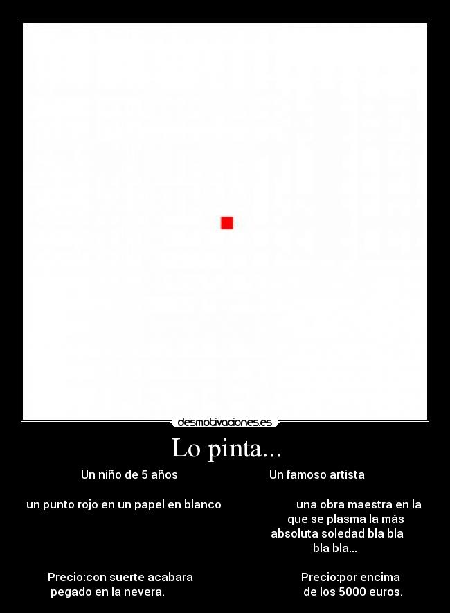 Lo pinta... - 