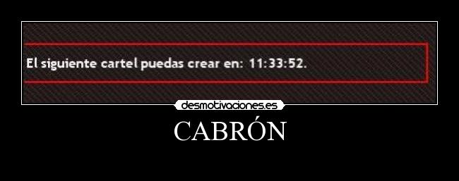 CABRÓN - 