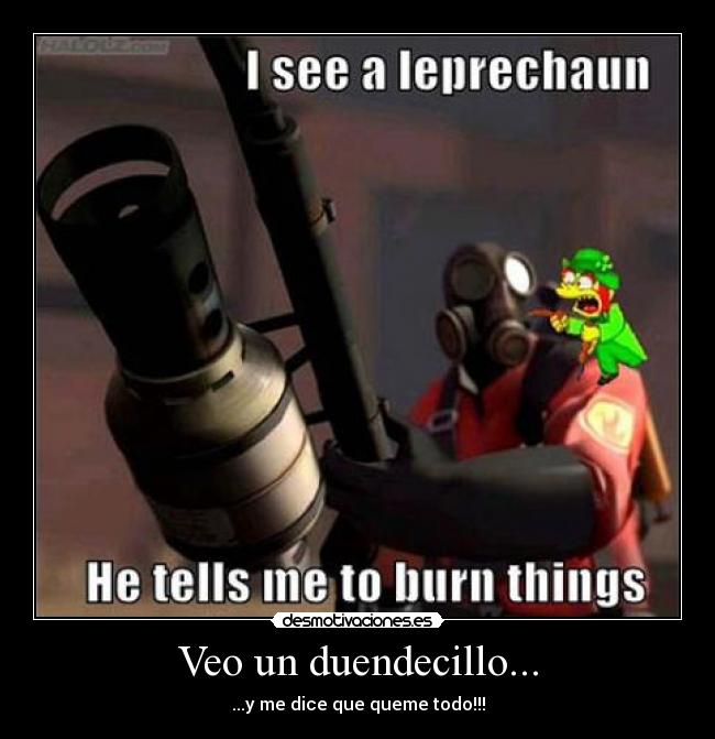 Veo un duendecillo... -