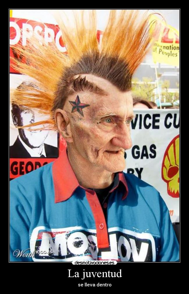 La juventud - se lleva dentro