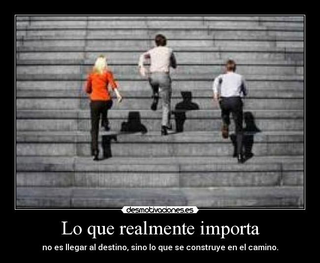 Lo que realmente importa - 