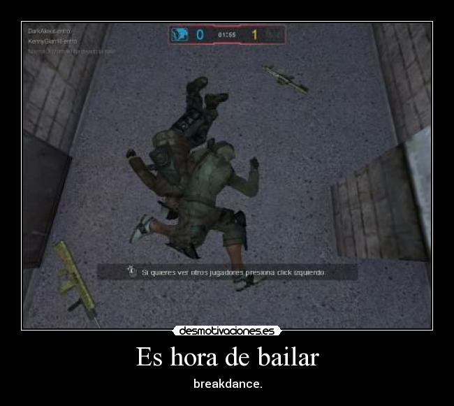 Es hora de bailar - breakdance.