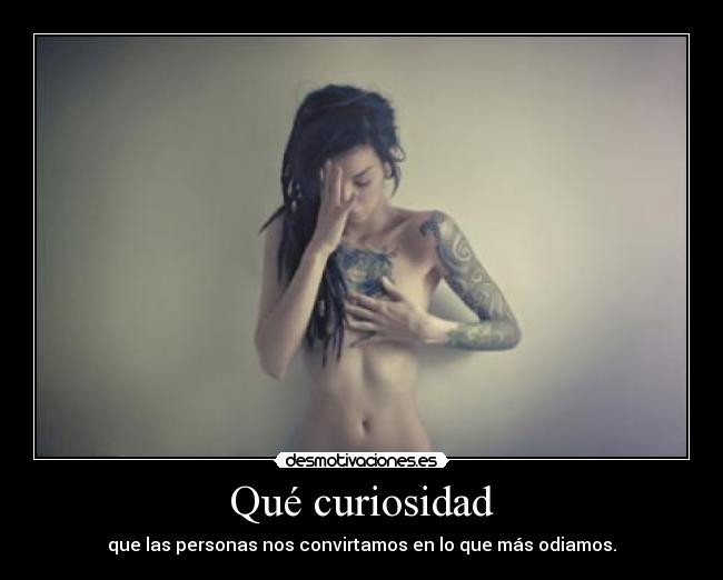 Qué curiosidad -