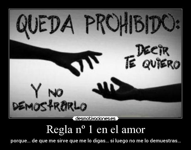 Regla nº 1 en el amor - 