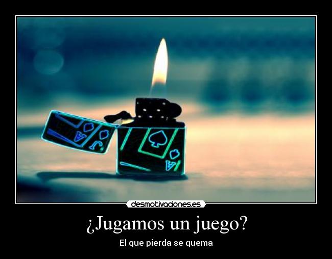 ¿Jugamos un juego? - 