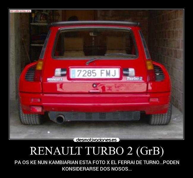 RENAULT TURBO 2 (GrB) - 