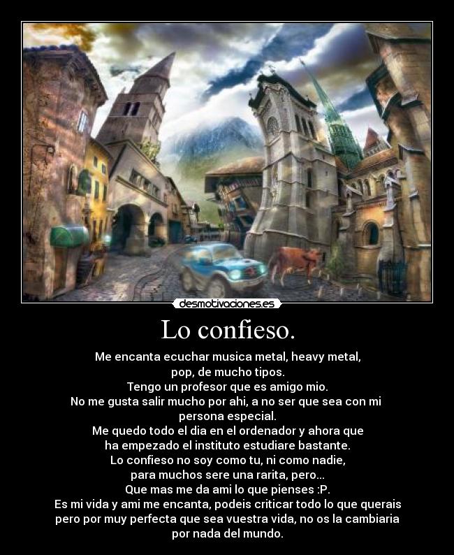 Lo confieso. - 