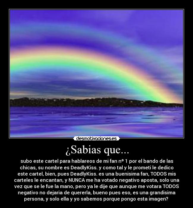 carteles deadlykiss amo desde aqui hasta donde sabes desmotivaciones