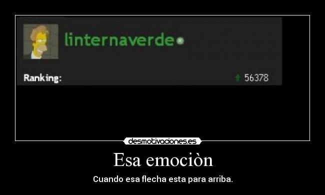 Esa emociòn - 