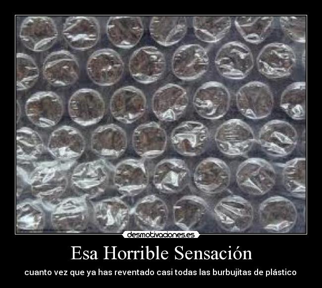 Esa Horrible Sensación -