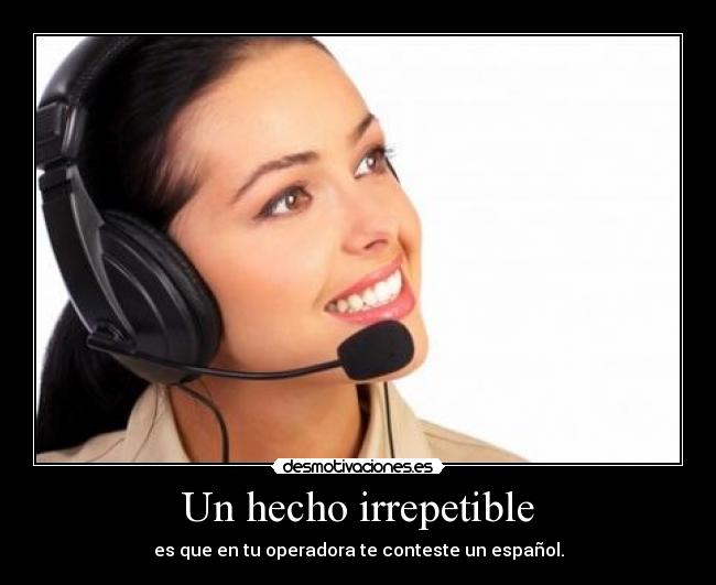 Un hecho irrepetible -