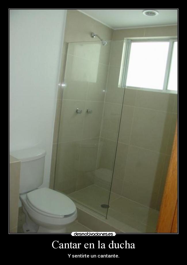 Cantar en la ducha - 