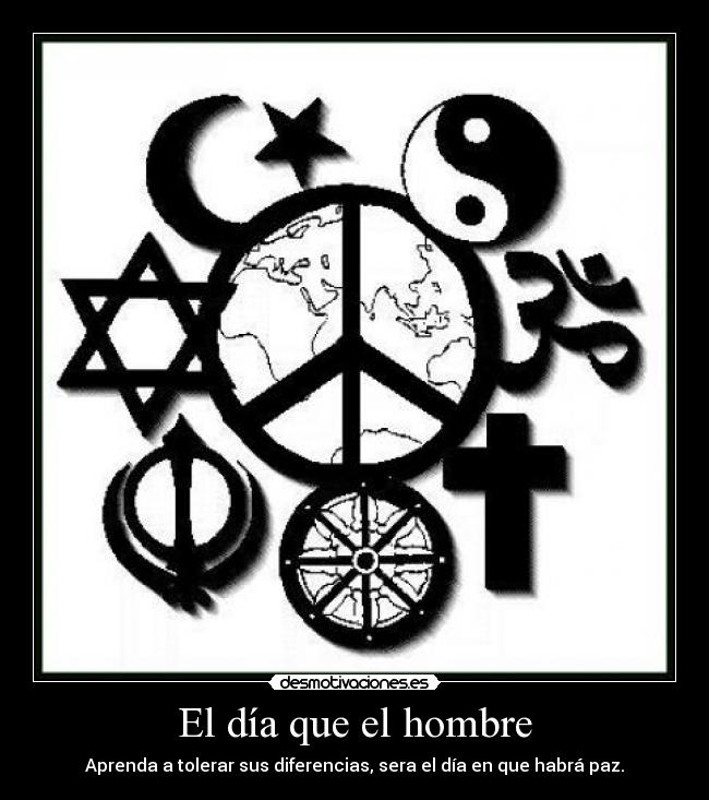 El día que el hombre -