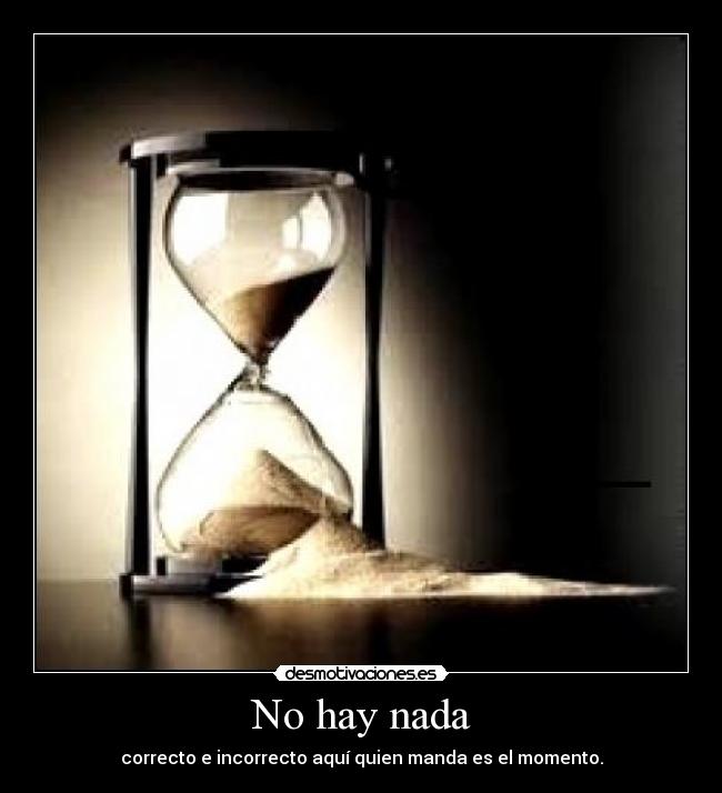 No hay nada -