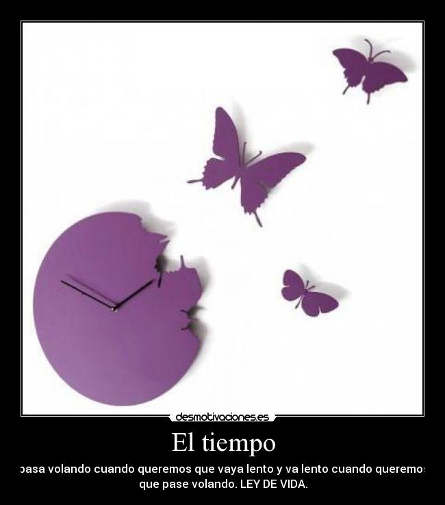 El tiempo - 