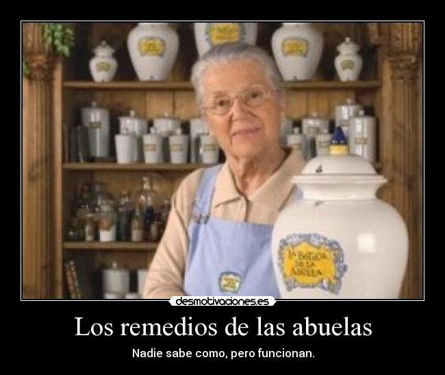 carteles remedios abuelas desmotivaciones