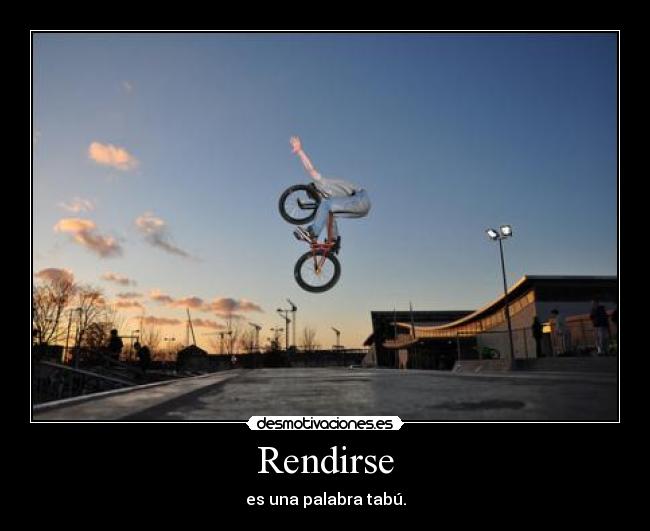 Rendirse -