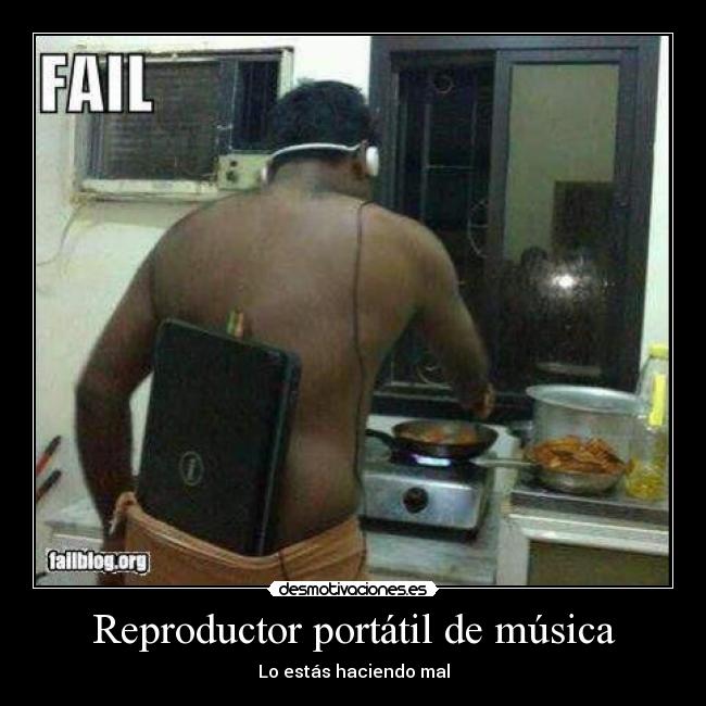 Reproductor portátil de música -