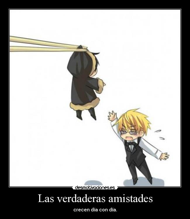 Las verdaderas amistades - 