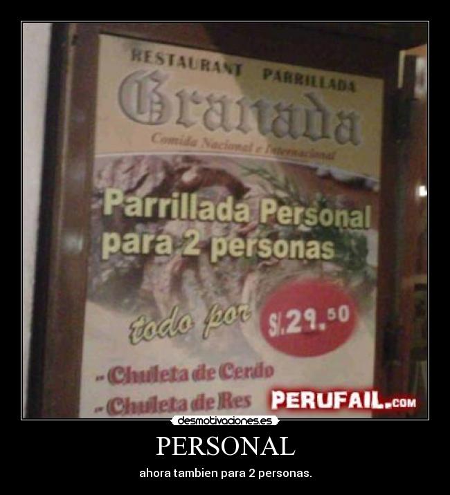 carteles personal peru fail desmotivaciones