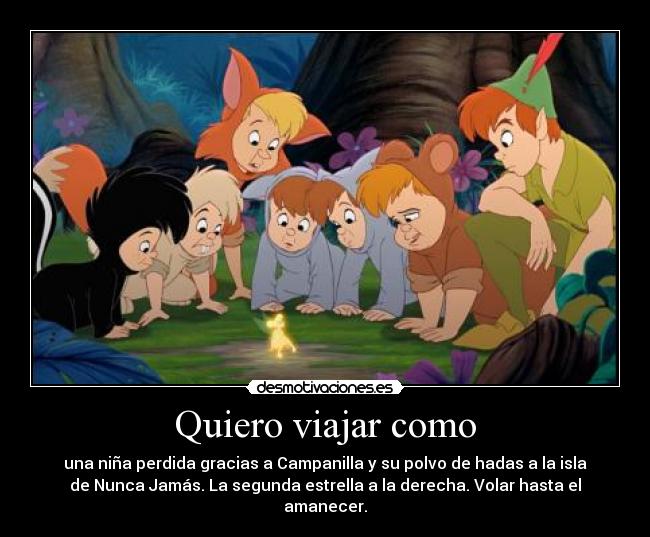 Quiero viajar como -