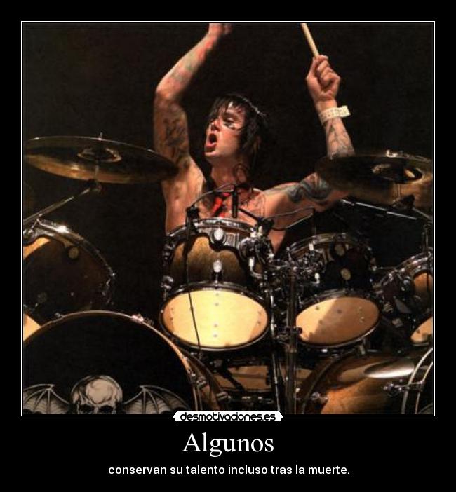 carteles forever avenged sevenfold talento desmotivaciones