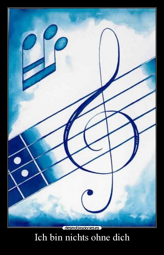 Ich bin nichts ohne dich -