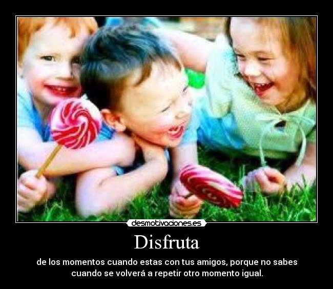 Disfruta -