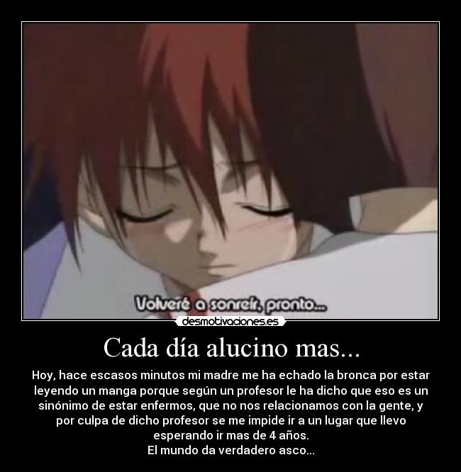 Cada día alucino mas... -