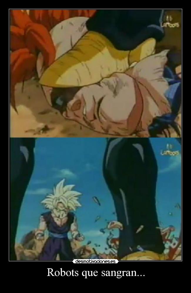 Robots que sangran... -
