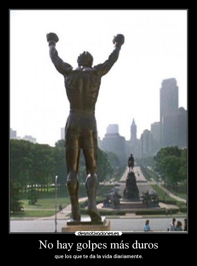 No hay golpes más duros - 