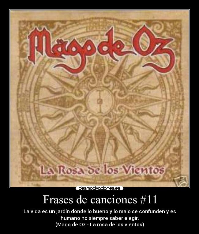 Frases de canciones #11 -